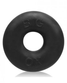 Big Ox Cockring Oxballs Silicone TPR Blend Black Ice