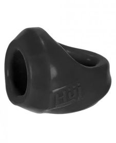 Hunkyjunk Clutch Cock &amp; Ball Sling Tar Black (SKU: TCN-OXHUJ106-TAR)
